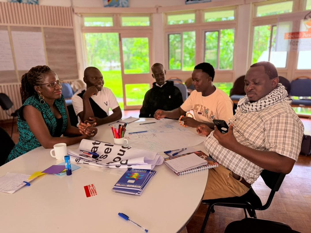 Small-group planning session